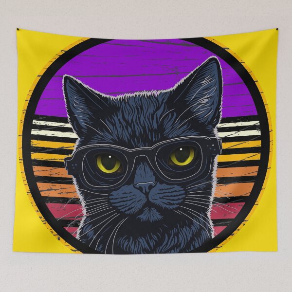 Item preview, Black Cat classic designed and sold by pecussoul.