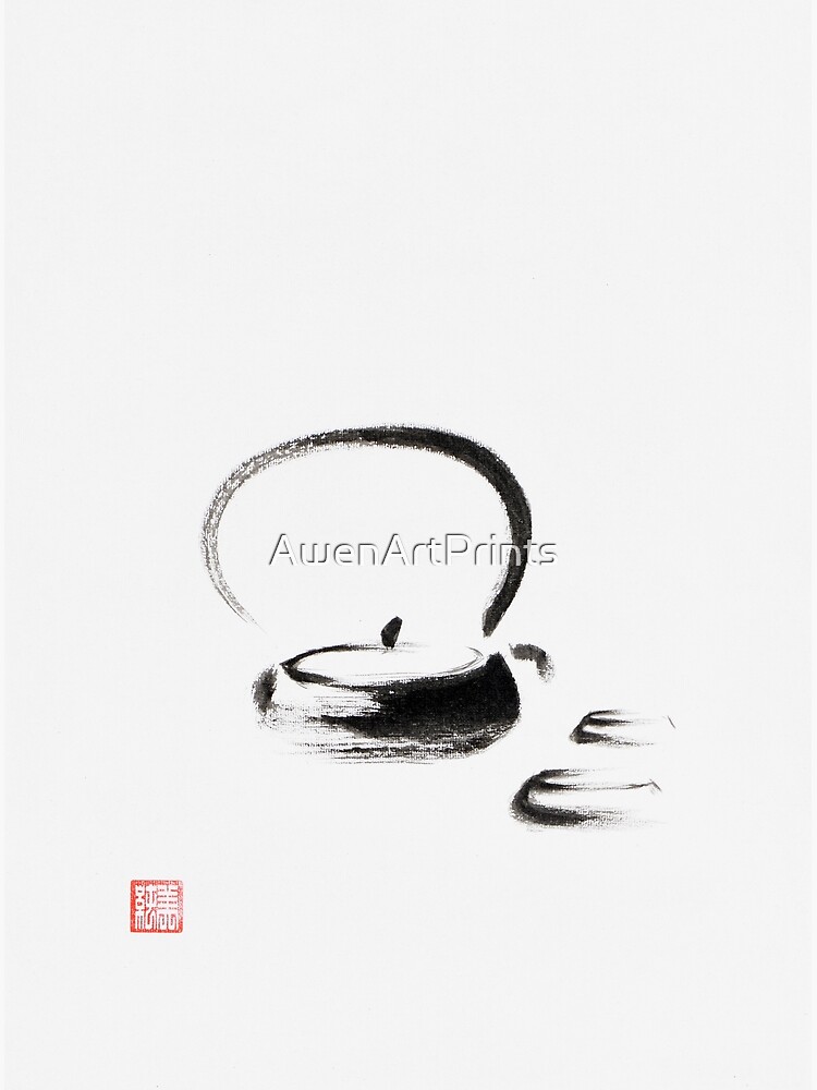 YMXCNM Japanische Zen Leinwand - Schwarz-Weiß Fisch Wandkunst Im Großformat