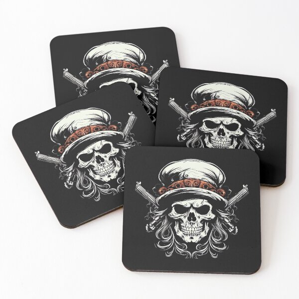 Item preview, Cowboy Skull with Vintage Gun designed and sold by eyestetix.
