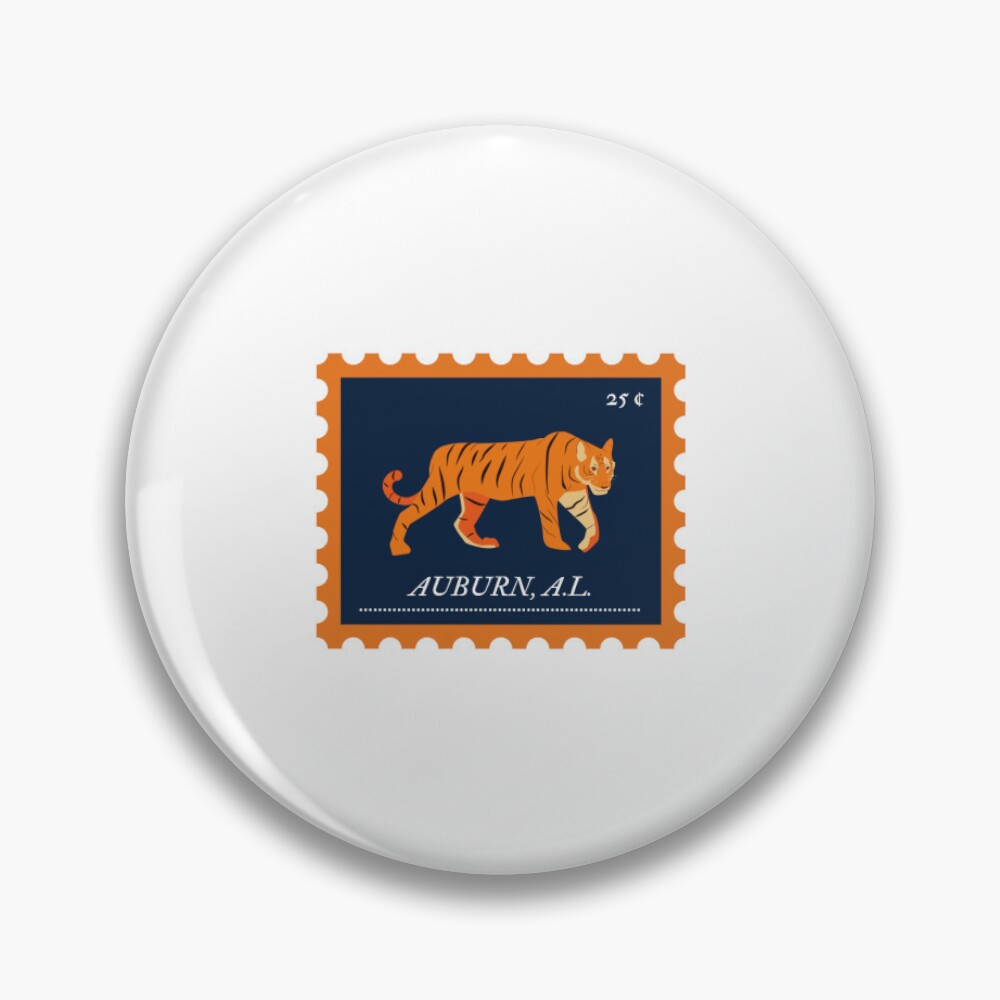 Auburn AL Stamp | Pin