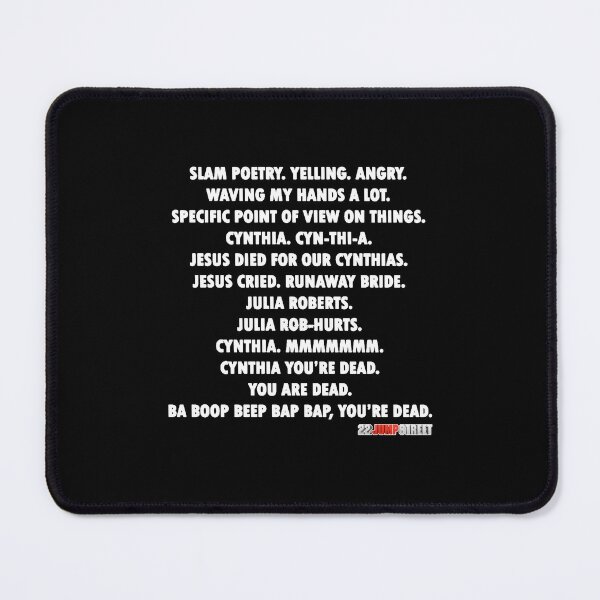 Item preview, 22 Jump Street Slam Poetry designed and sold by JazneJewett.