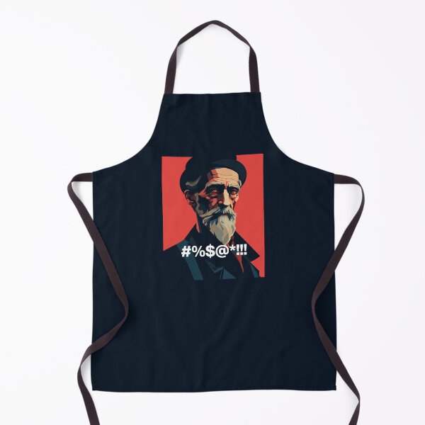 Item preview, Old man cussing, #%$@*!!! ArtworkNº8H designed and sold by Bauani.