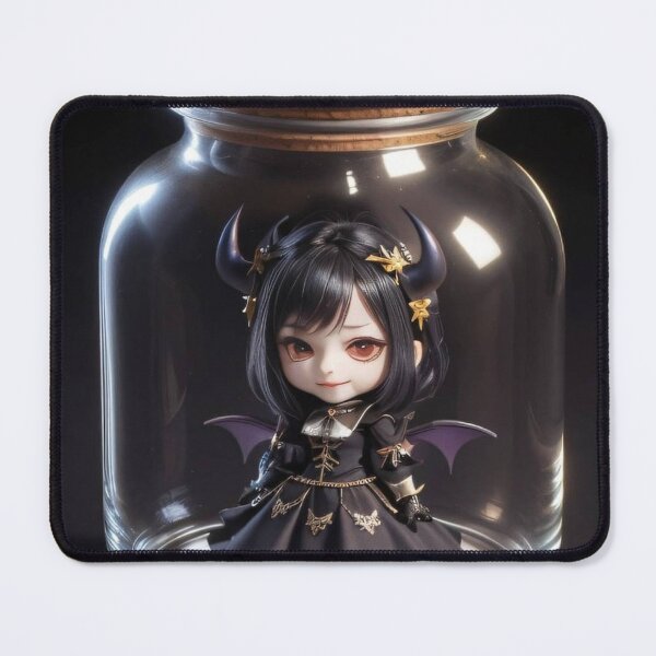 Item preview, Captivating Captive: The Adorable Demon Trapped in Crystal designed and sold by SarmosaVassa.