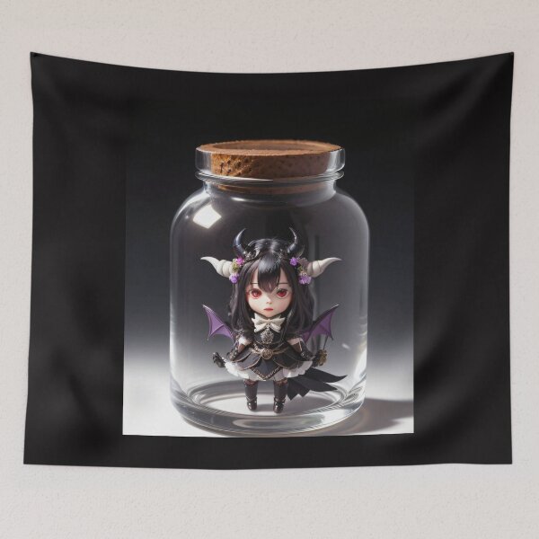 Item preview, Tiny Enigma: The Cherubic Demon Locked in Glass designed and sold by SarmosaVassa.