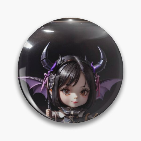Item preview, Trapped Elegance: The Darling Demoness in Her Crystal Cage designed and sold by SarmosaVassa.