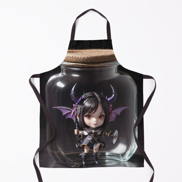 Item preview, Trapped Elegance: The Darling Demoness in Her Crystal Cage designed and sold by SarmosaVassa.
