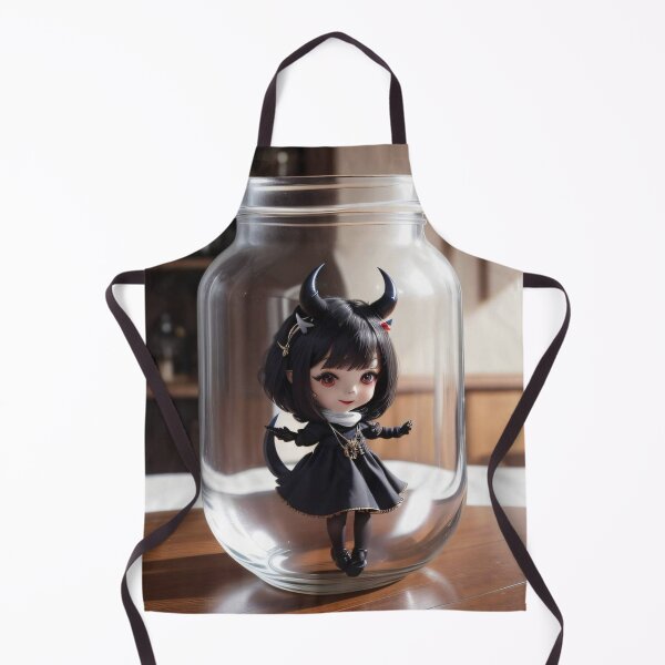 Item preview, Beauty Beyond Bounds: The Ethereal Little Demon in Glass designed and sold by SarmosaVassa.