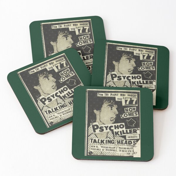 Item preview, Psycho Killer - Talking Heads post-punk concert1977 designed and sold by raheemschuppe.
