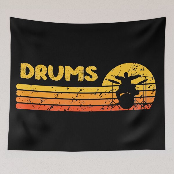 Item preview,  Vintage Sunset Drummer designed and sold by Artbellachi.