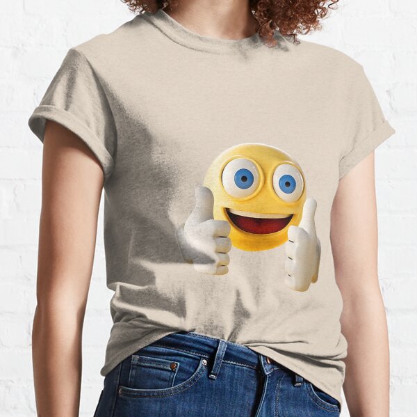 Afraid or Scared Yellow Ball Emoticon Emoji or Smiley 3D model