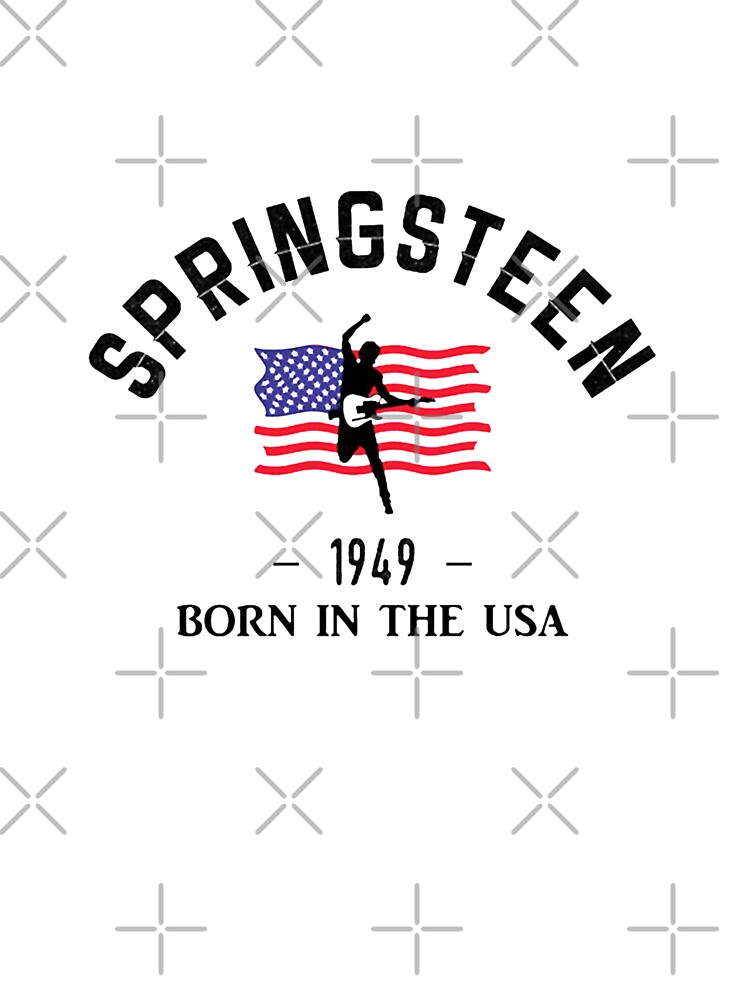 bruce springsteen  born to usa Sticker for Sale by Ashlee