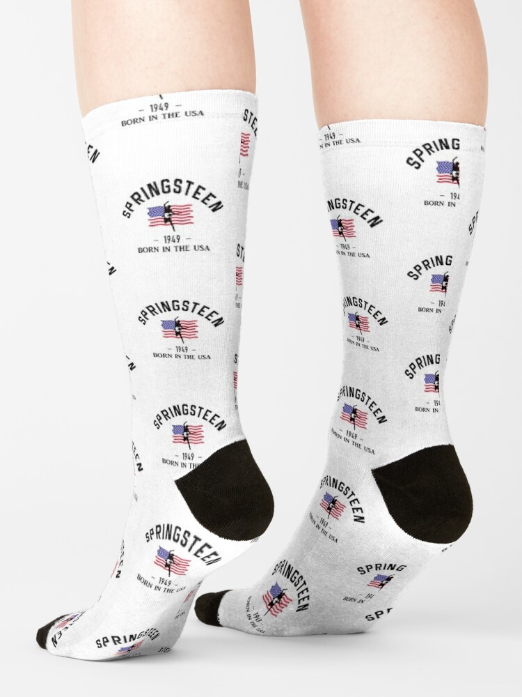 bruce springsteen  born to usa Socks for Sale by Ashlee