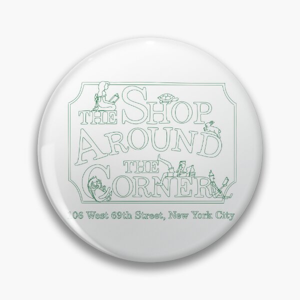 Item preview, The shop around the corner sign design designed and sold by KingsQueen33.