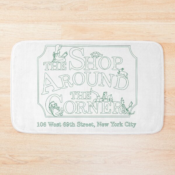 Item preview, The shop around the corner sign design designed and sold by KingsQueen33.