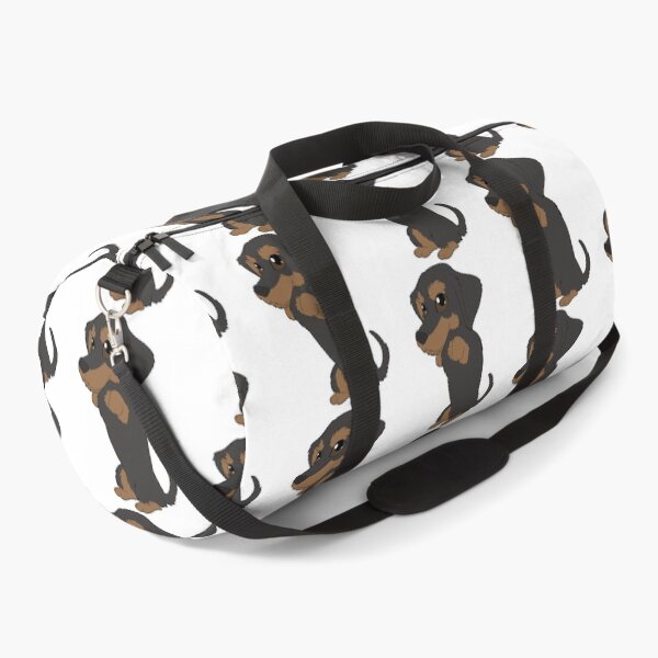 Item preview, Wirehaired Dachshund (black _amp_ tan) designed and sold by CuppElida.