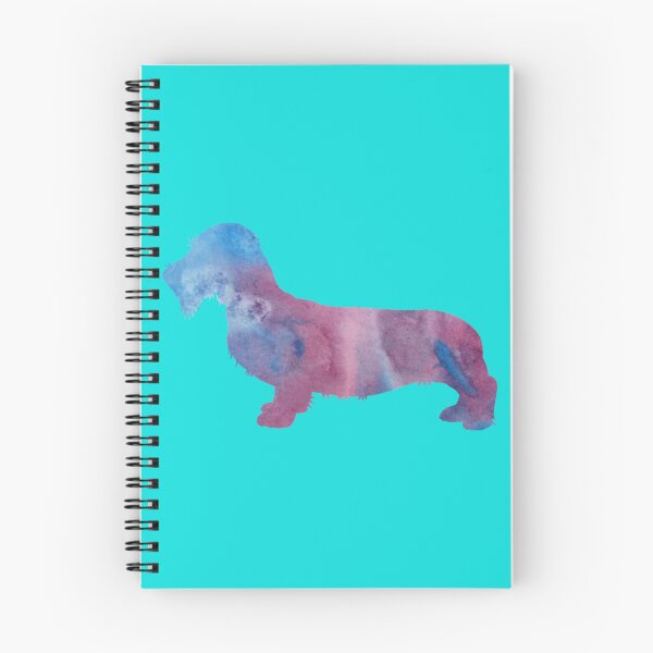 Item preview, Wirehaired Dachshund - Doxie Silhouette Portrait designed and sold by CuppElida.