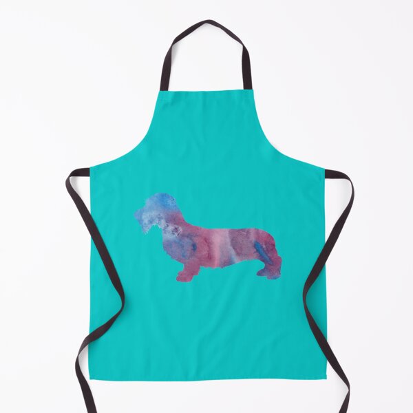 Item preview, Wirehaired Dachshund - Doxie Silhouette Portrait designed and sold by CuppElida.
