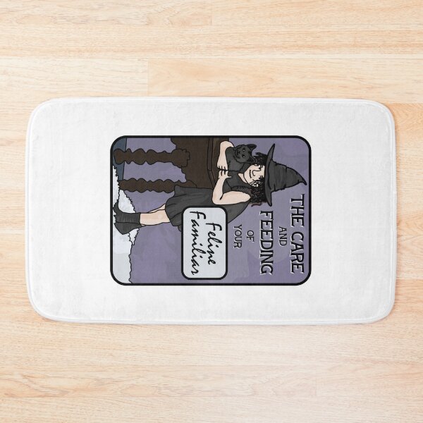 Item preview, The Care And Feeding Of Your Feline Familiar designed and sold by Unhinged Heather.