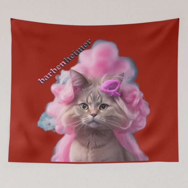 Item preview, Barbenheimer Cat  designed and sold by Glamalt.