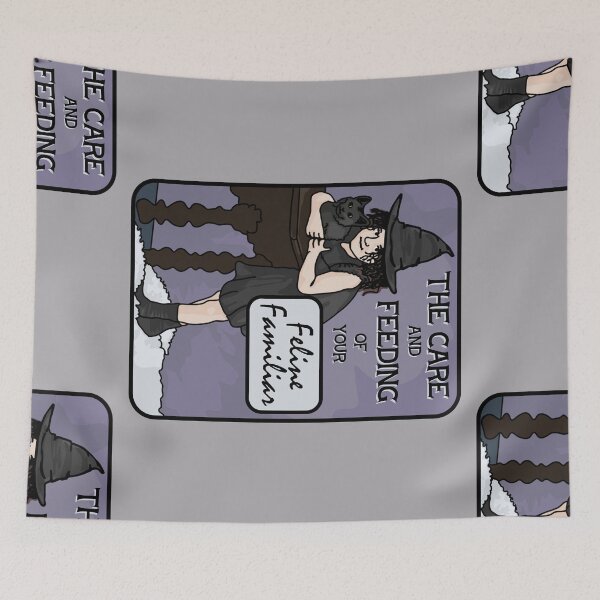 Item preview, The Care And Feeding Of Your Feline Familiar designed and sold by Unhinged Heather.