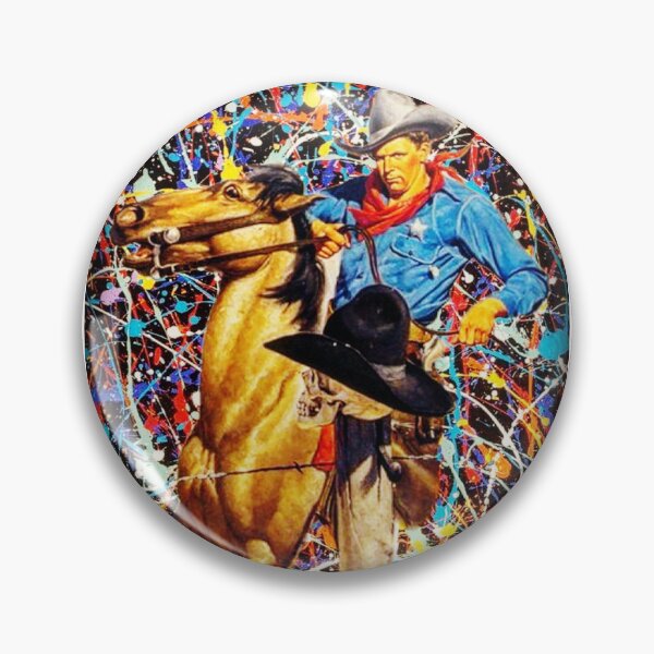 Item preview, Pollock Cowboy  designed and sold by WorryWart.