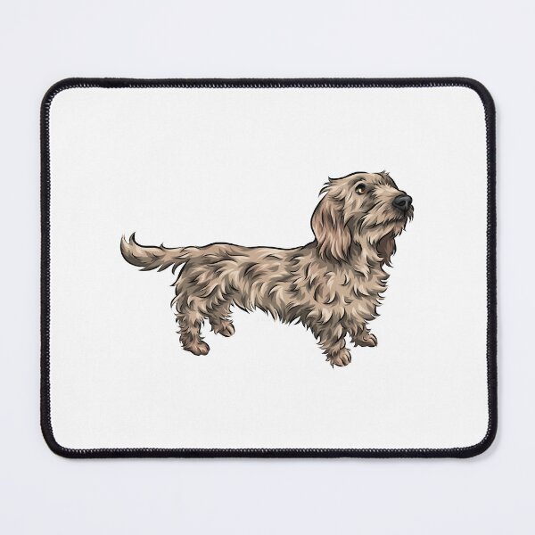 Item preview, Wire Haired Dachshund Cream Cute Dog Art designed and sold by CuppElida.