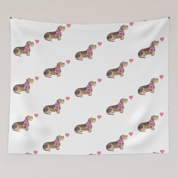 Item preview, Watercolour Dachshund (wirehaired) designed and sold by CuppElida.