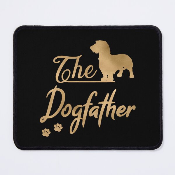 Item preview, The Dachshund Dogfather (Wirehaired Doxie) designed and sold by CuppElida.