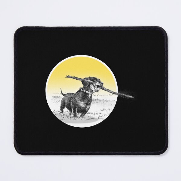 Item preview, Dachshund with a stick designed and sold by CuppElida.