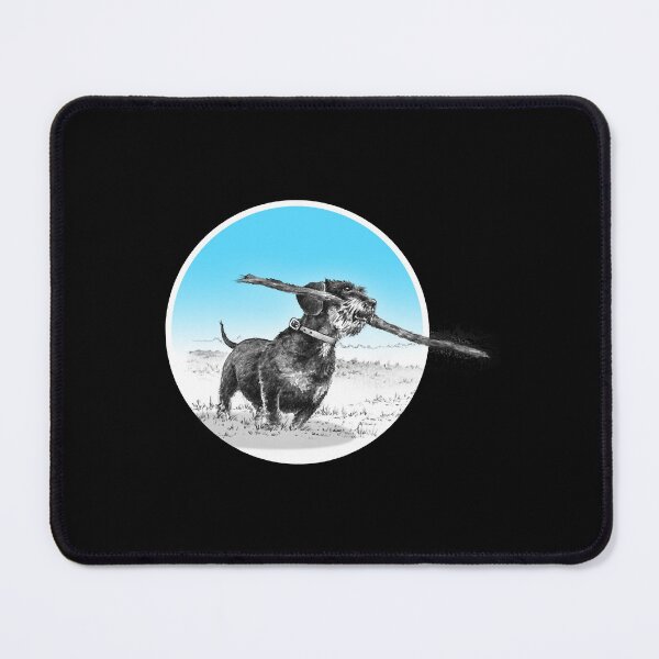 Item preview, Dachshund with a stick  designed and sold by CuppElida.