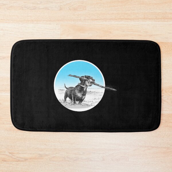 Item preview, Dachshund with a stick  designed and sold by CuppElida.