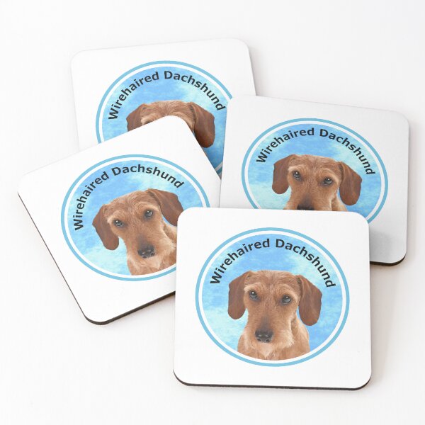 Item preview, Dachshund Wirehaired Doxie Dog designed and sold by CuppElida.