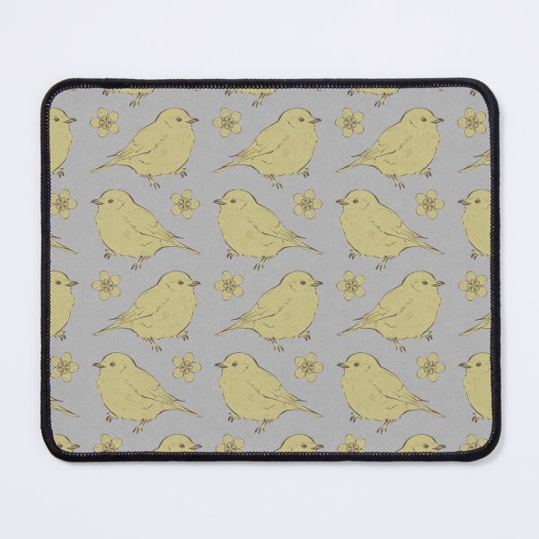 Item preview, Bird Deco - Fog, Gold, Earth designed and sold by Irene Estelle.