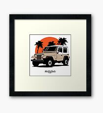 Wrangler (beige) Framed Print