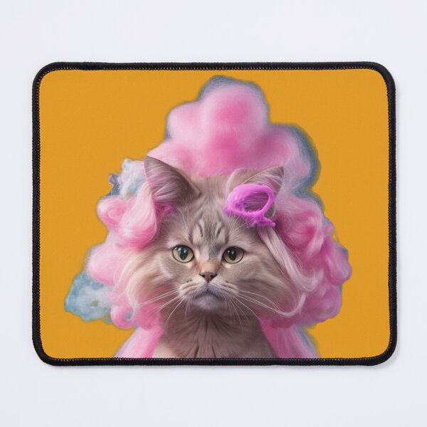 Item preview, Barbenheimer Cat with pink ribbon designed and sold by Glamalt.