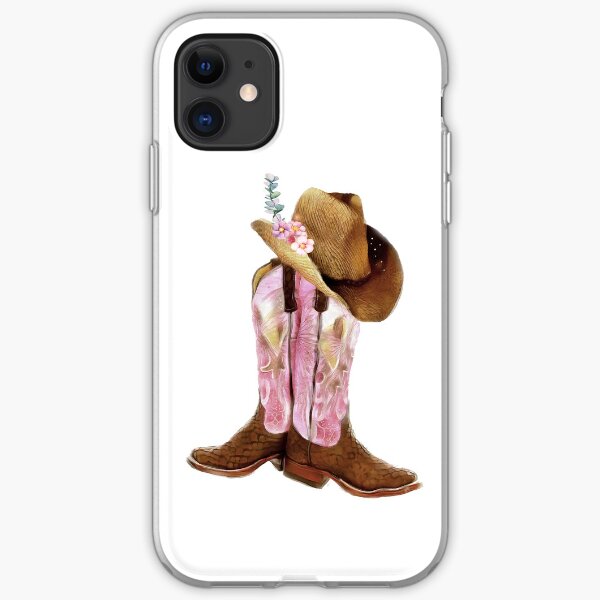 Cowgirl boots iPhone Soft Case