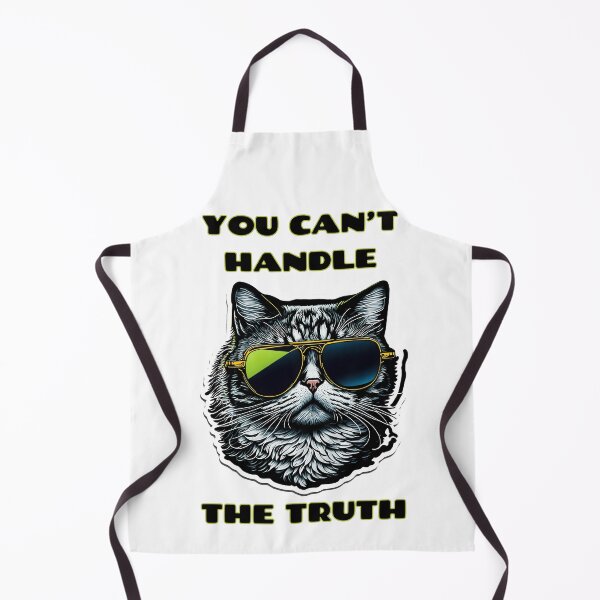 Item preview, Cat: You Can't Handle The Truth designed and sold by Art Intelligence.