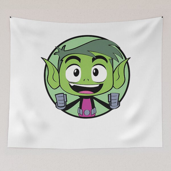 Item preview, beast boy is happy designed and sold by BoutiqueJungl.