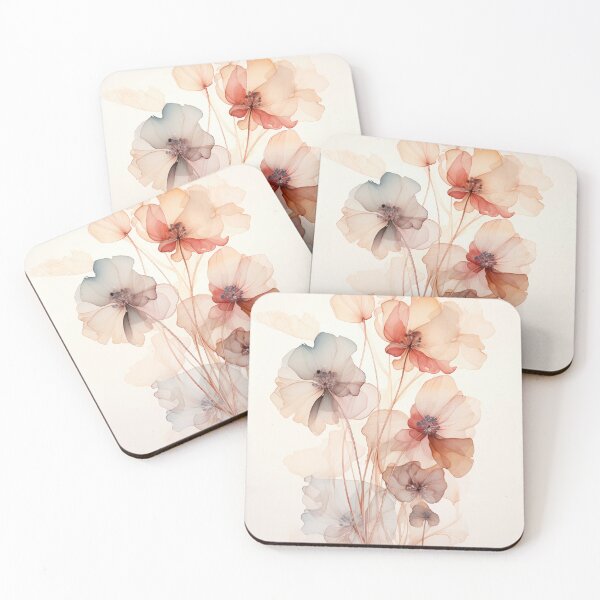 Item preview, Watercolor florals designed and sold by nebulainajar.