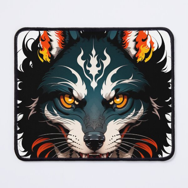 Item preview, Wolf Totem graphics design designed and sold by khaq.