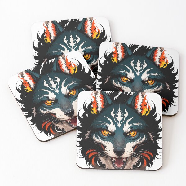 Item preview, Wolf Totem graphics design designed and sold by khaq.