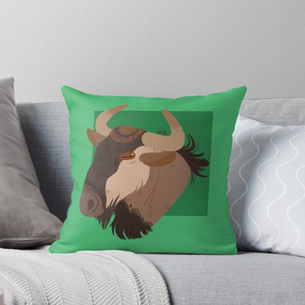 Item preview, Chalk Creatures, Wildebeest designed and sold by inkvisage.