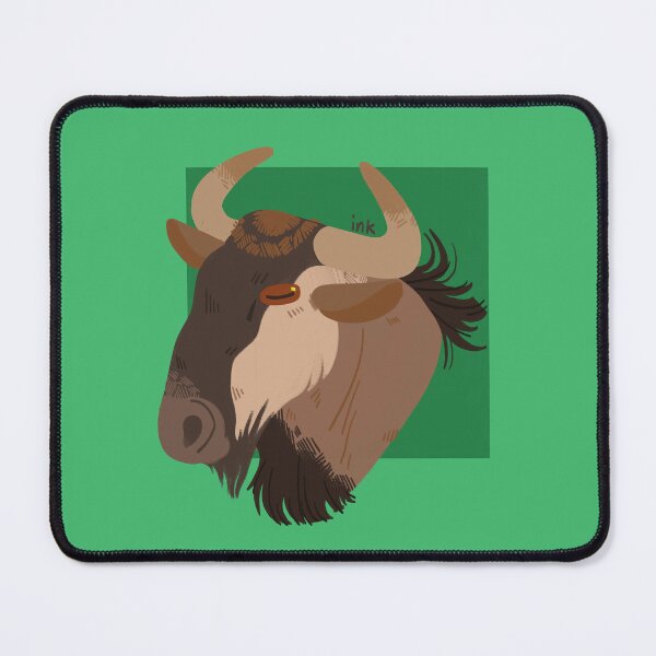 Item preview, Chalk Creatures, Wildebeest designed and sold by inkvisage.