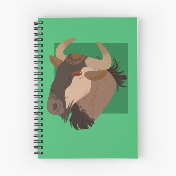 Item preview, Chalk Creatures, Wildebeest designed and sold by inkvisage.