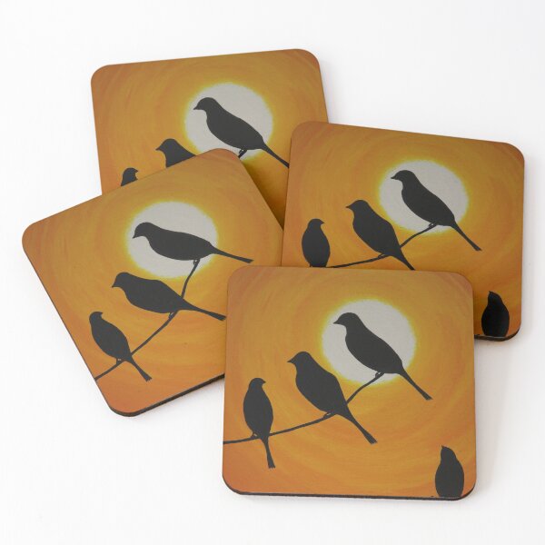 Item preview, Aves al amanecer designed and sold by Irisarts61.