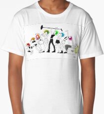Hayley Williams Rainbow Hair Evolution Long T-Shirt