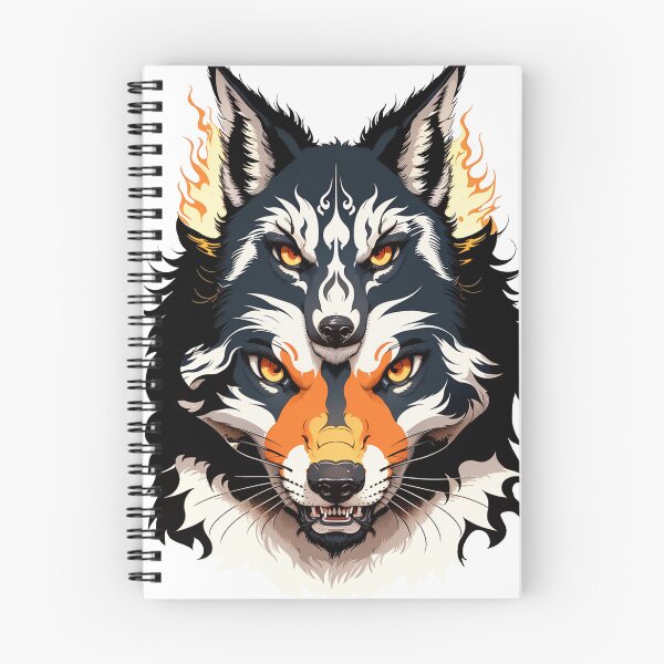 Item preview, Wolf Spirit graphics design illustration designed and sold by khaq.