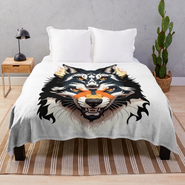 Item preview, Wolf Spirit graphics design illustration designed and sold by khaq.