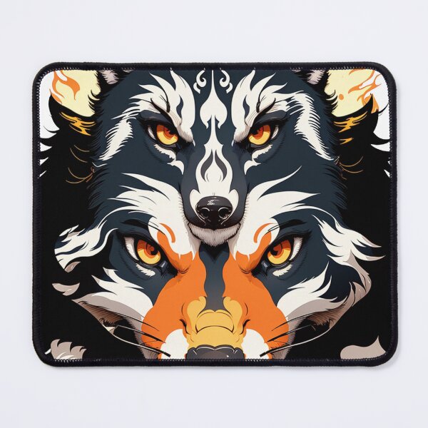 Item preview, Wolf Spirit graphics design illustration designed and sold by khaq.