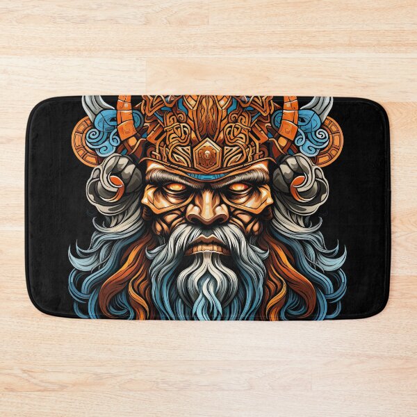 Item preview, Vintage Bearded Skull Viking 5 designed and sold by eyestetix.